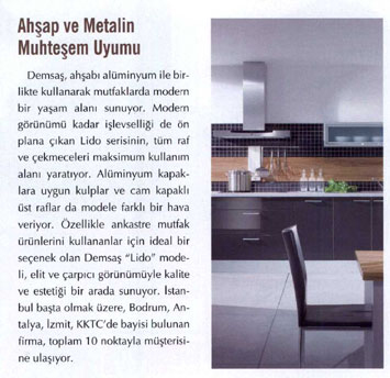 Ahsap ve Metalin Muhtesem Uyumu