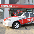 Bursa Demsa`tan mimarmz Saml Ahmet Filiz`e Yeil Bursa Ralli`sinde sponsor olduk