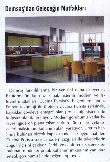 Demsas’dan Gelecegin Mutfaklari