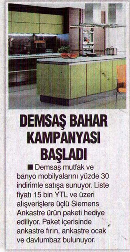 Demsas Bahar Kampanyasi Basladi